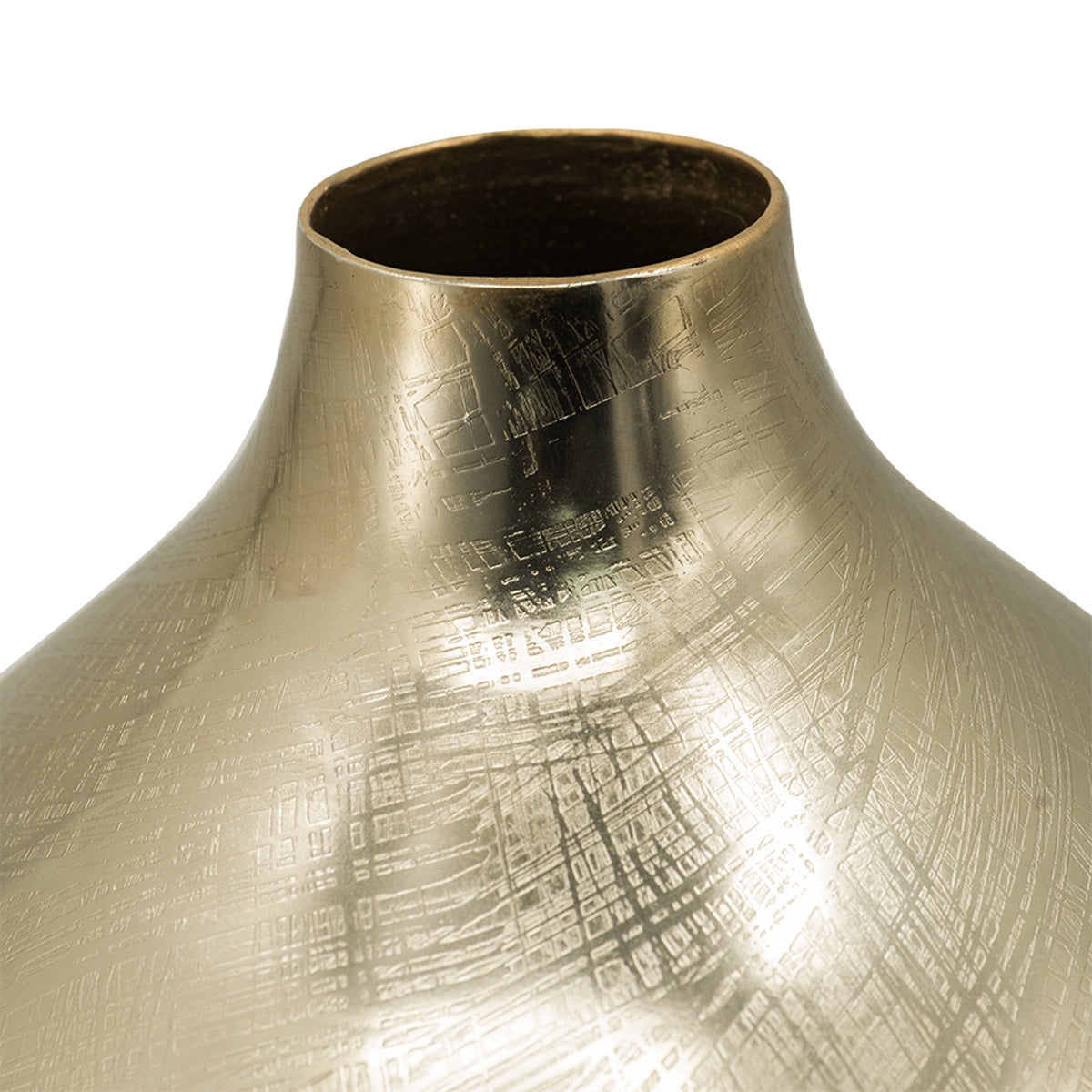 18.5" Aluminum Vase