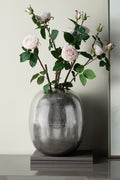 15" Aluminum Vase