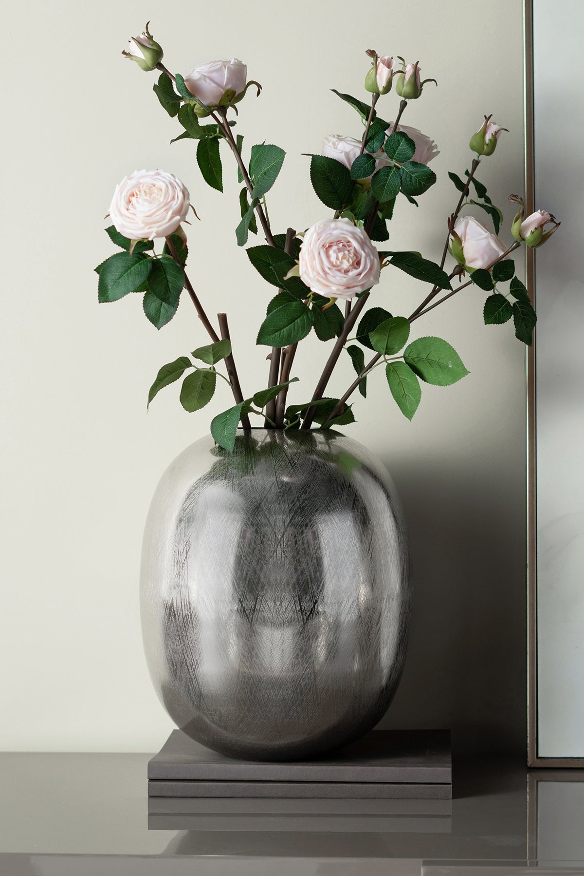 15" Aluminum Vase