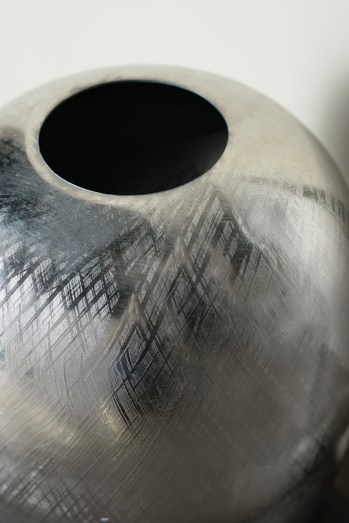 13" Aluminum Vase