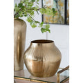 11.5" Aluminum Chisel Flower Vase
