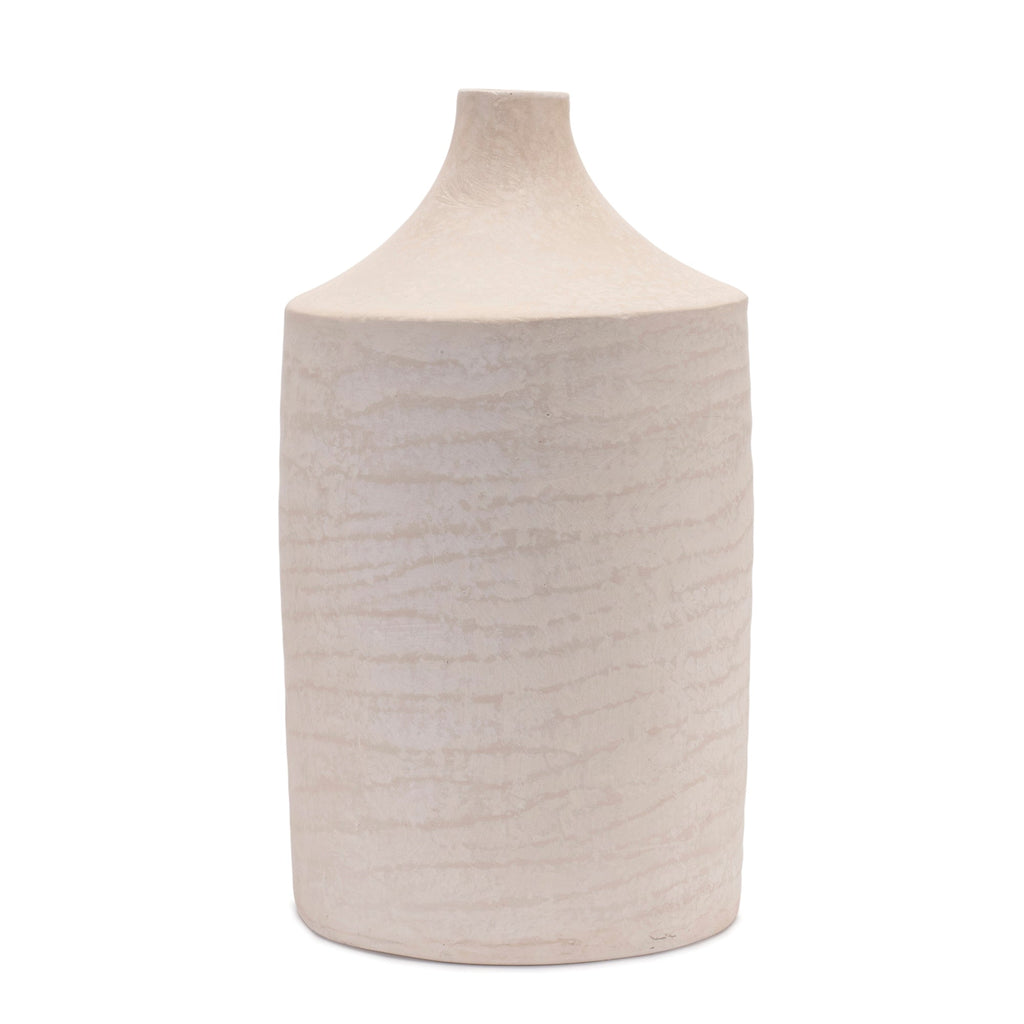 18" Recycled Paper Chalk Vase