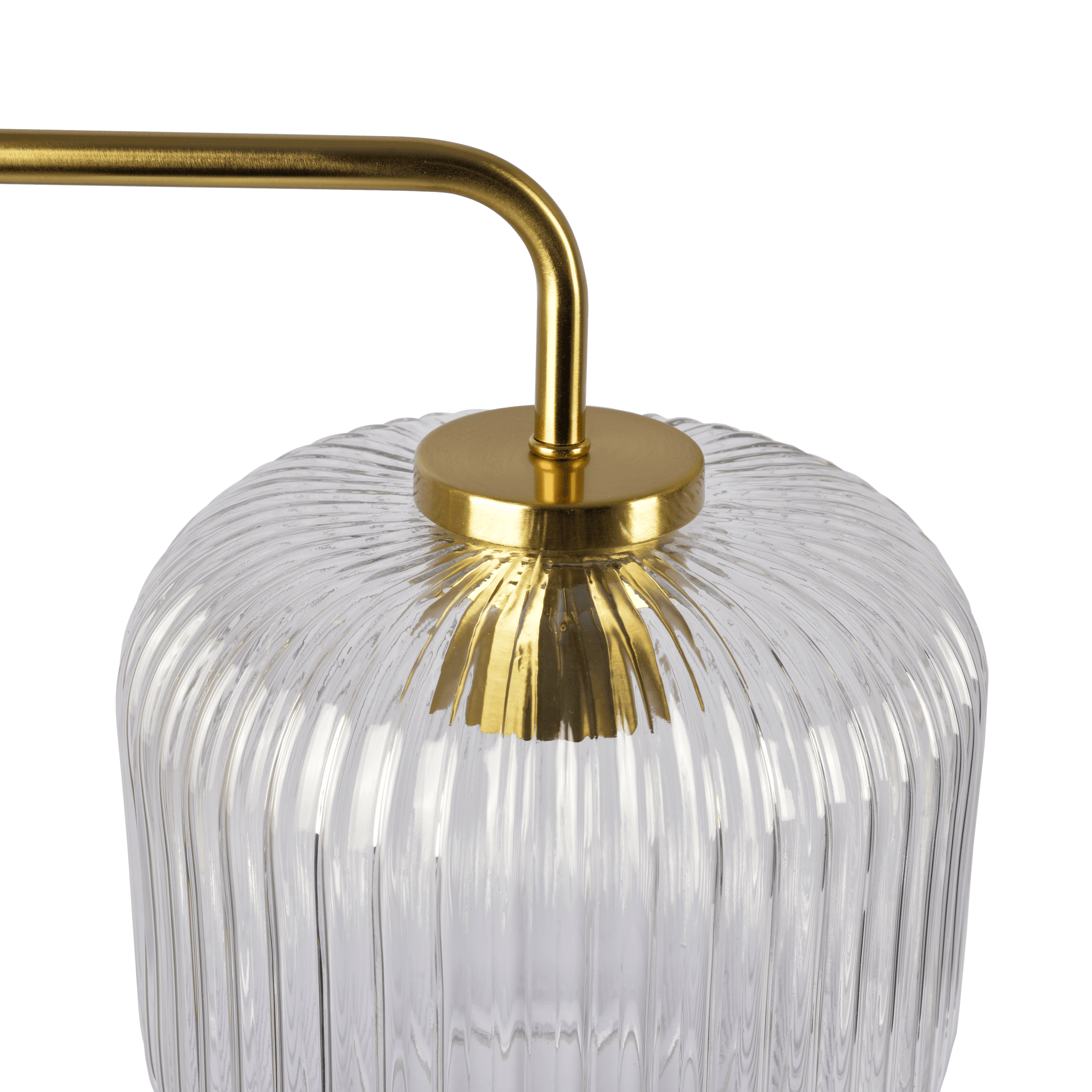 Table Lamp with Marble Base and Button Control