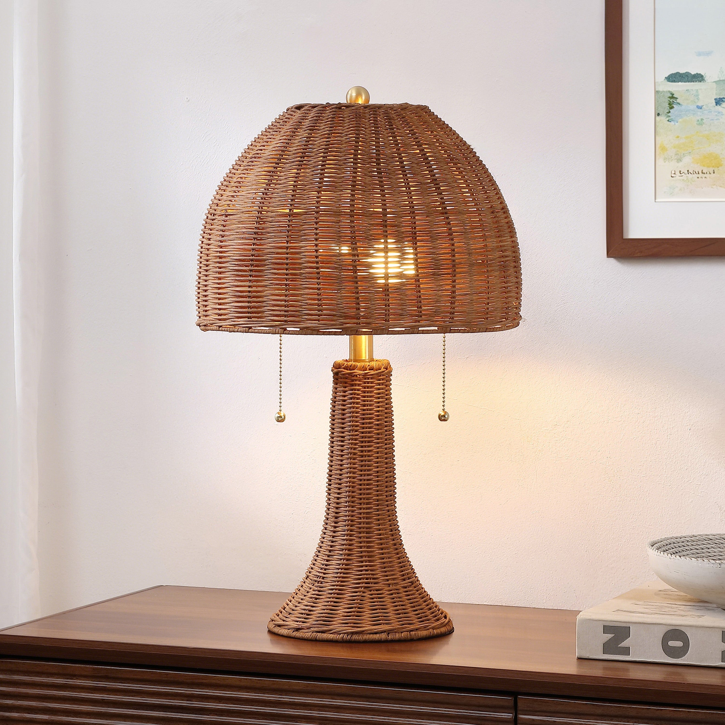 Joanie Bohemian Rustic Iron LED Table Lamp
