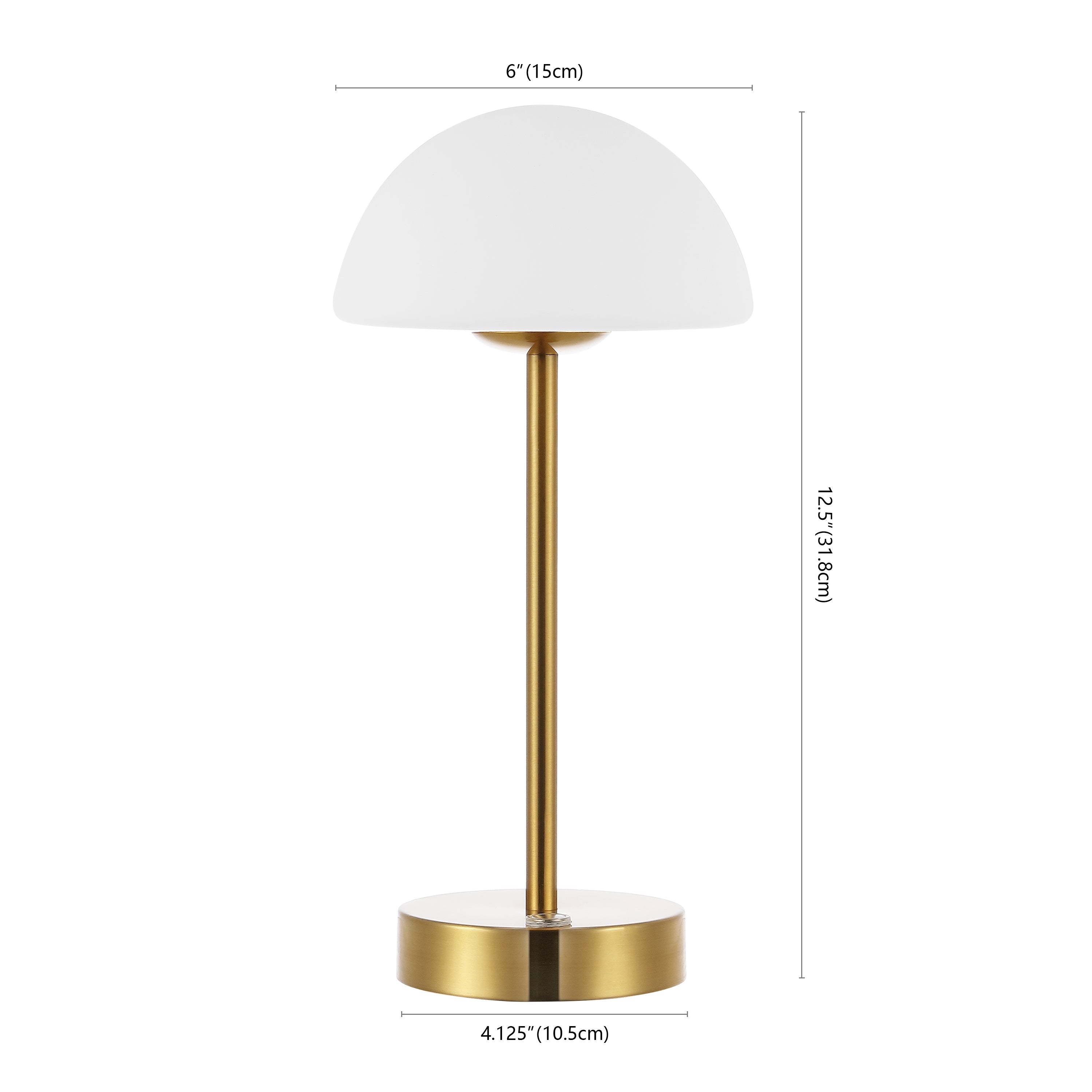 Xavier Modern Minimalist Iron Rechargeable Integrated Portable LED Table Lamp