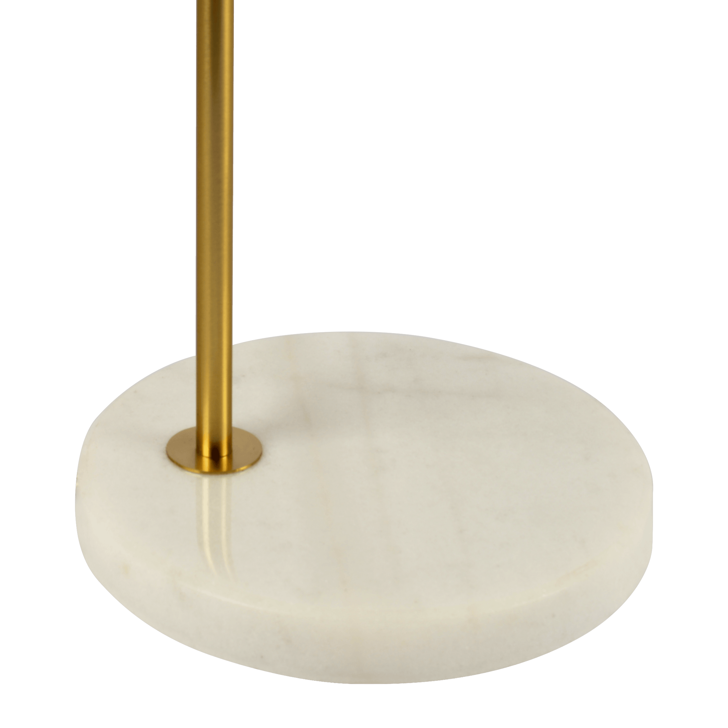 Table Lamp with Marble Base and Button Control