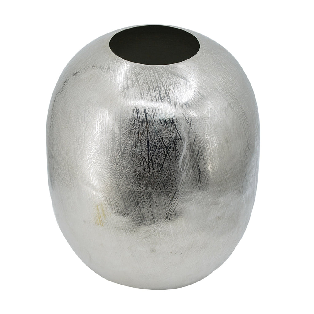 13" Aluminum Vase