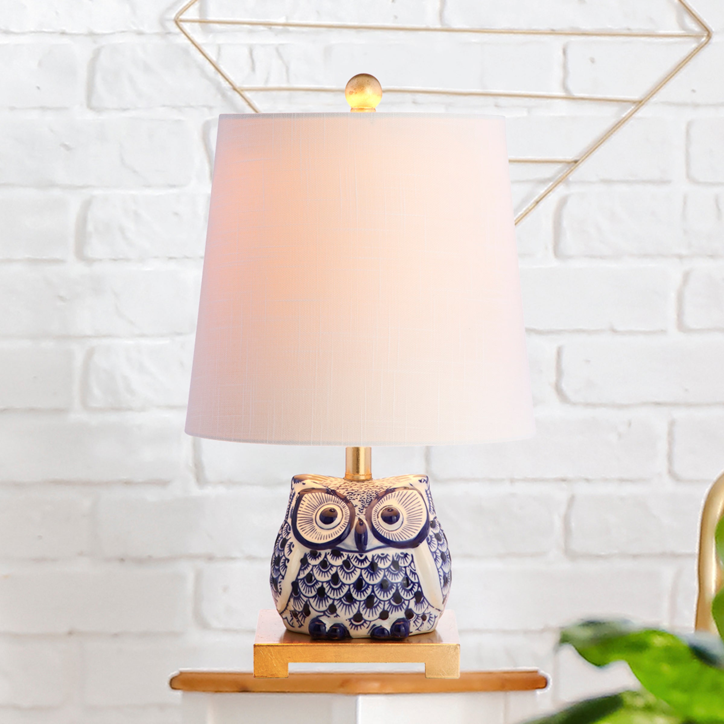 Justina Ceramic Mini LED Table Lamp