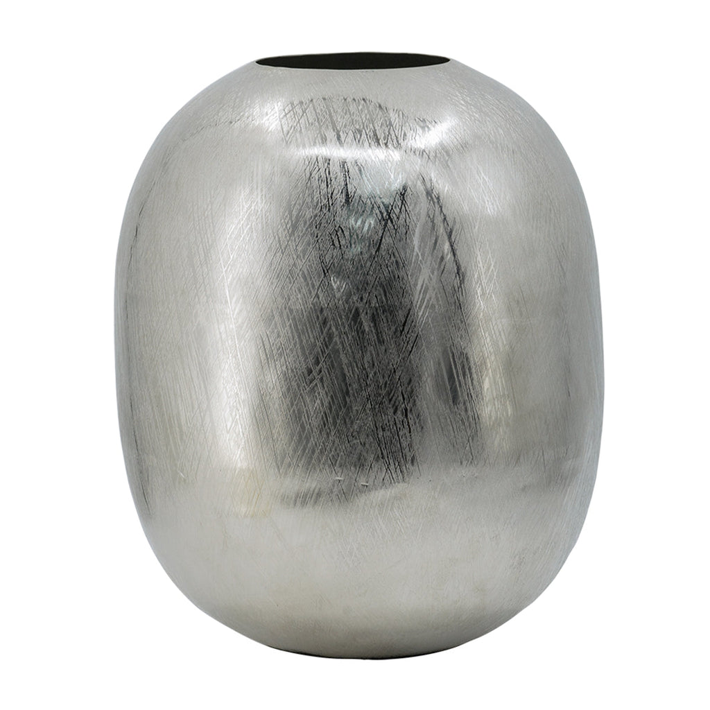 13" Aluminum Vase