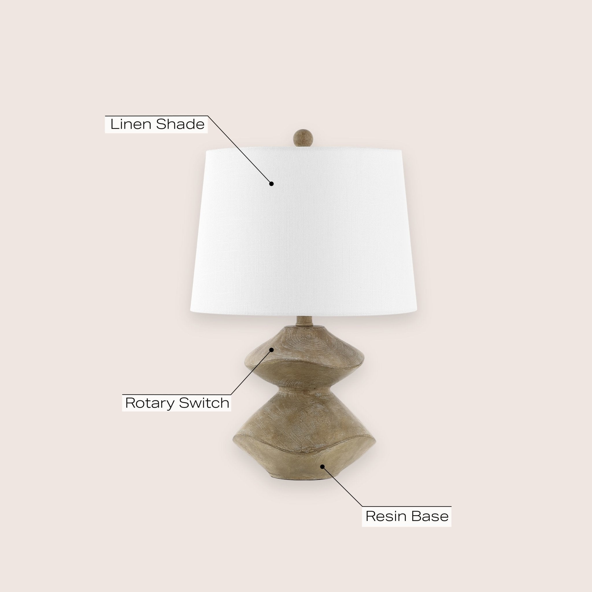 Laken Minimalist LED Table Lamp