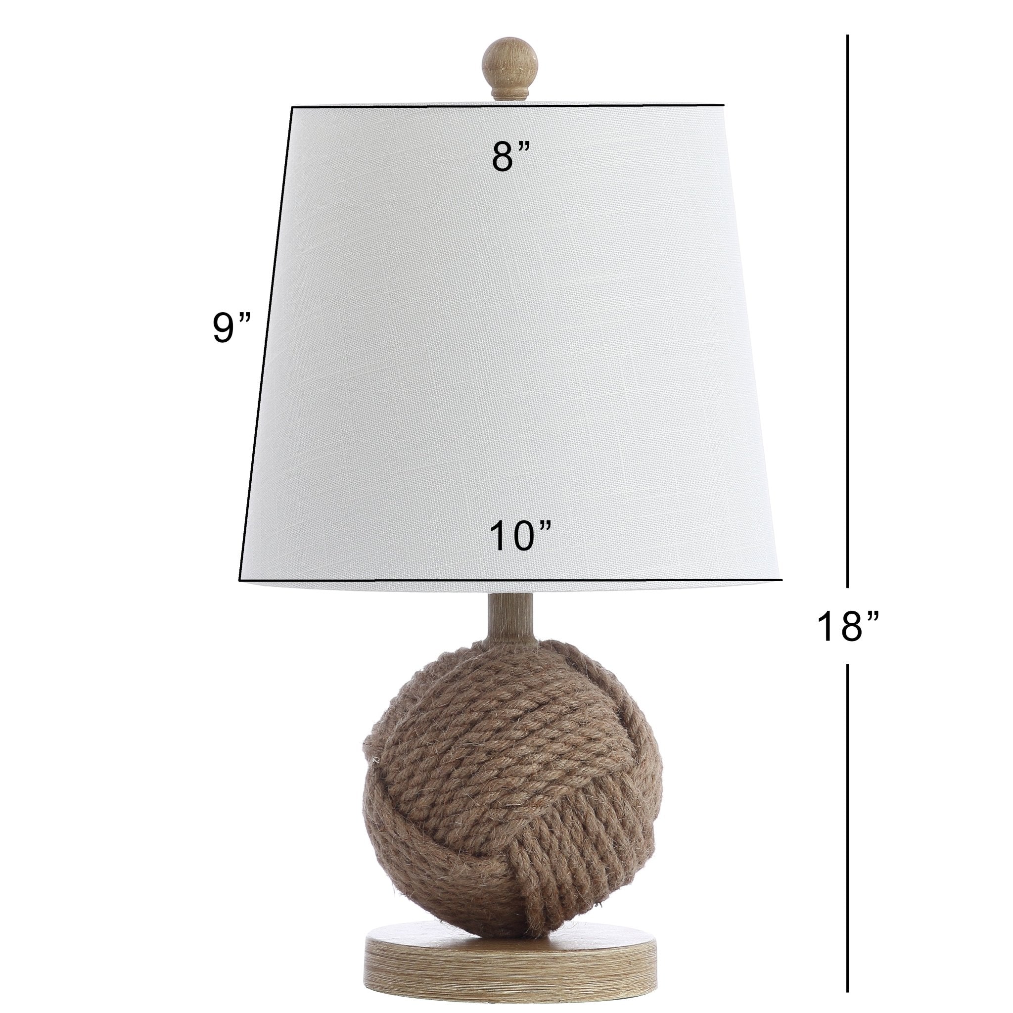 Monkey Fist Rope Ball LED Table Lamp